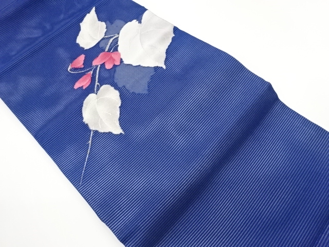 JAPANESE NAGOYA OBI FOR SUMMER / WOVEN FLOWER